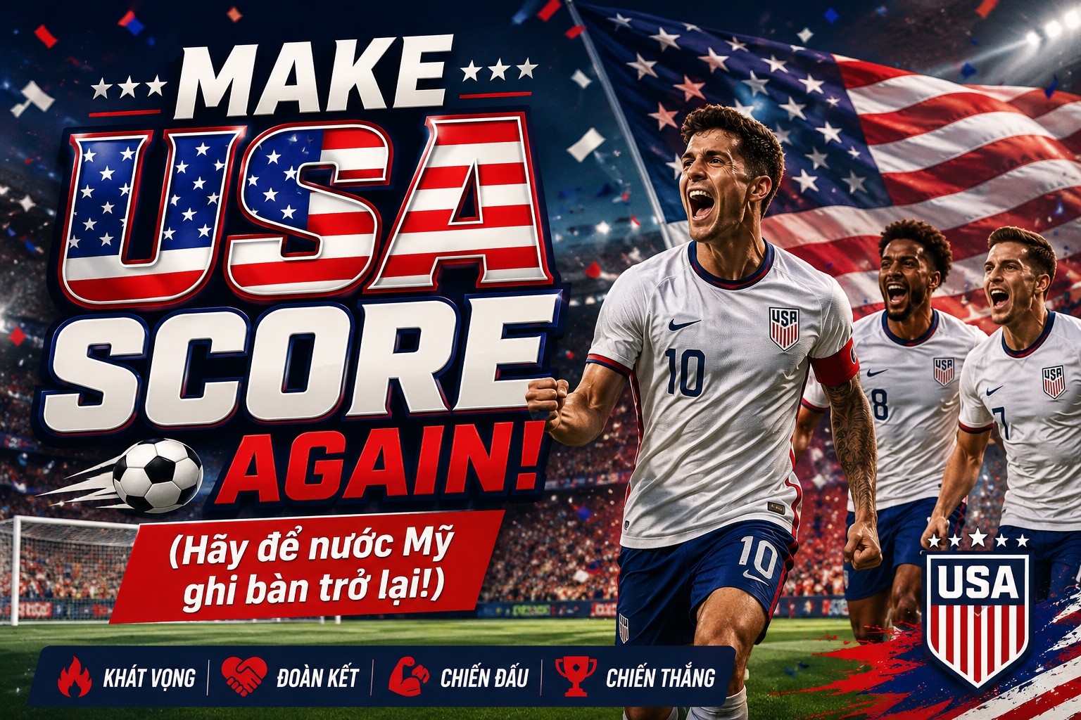 MAKE USA SCORE AGAIN! ⚽🇺🇸